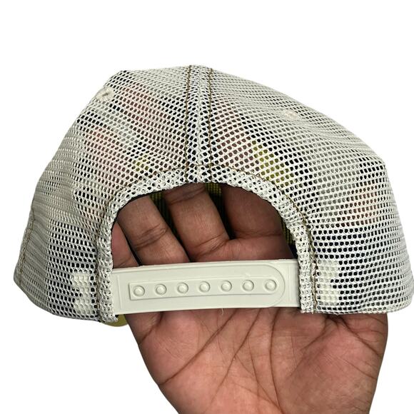 Vintage Y2K Von Dutch Yellow Trucker Hat - Picture 3 of 5